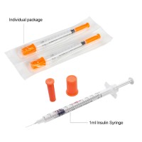 medical grade pp ultra-fine needle stainless steel insulin syringe