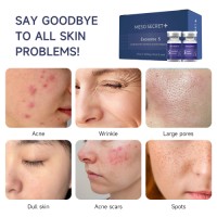New Product Anti-aging wrinkle reduction exosome lyophilized powder ampoule