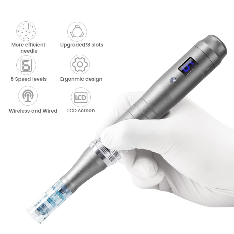 portable home using electrical microneedle M8-C M8-W derma pen