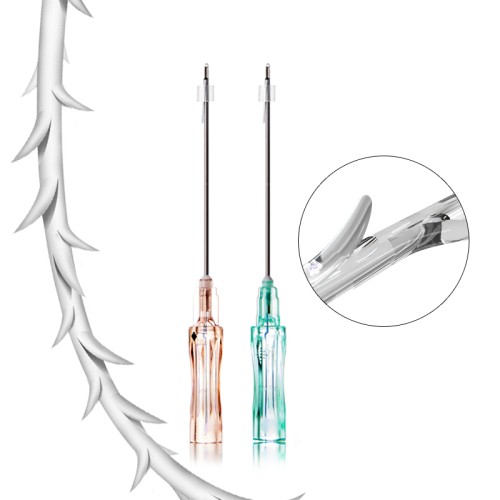 better lifting effect 360" spirally barbs fix support skin tissue plla cog 6d thread