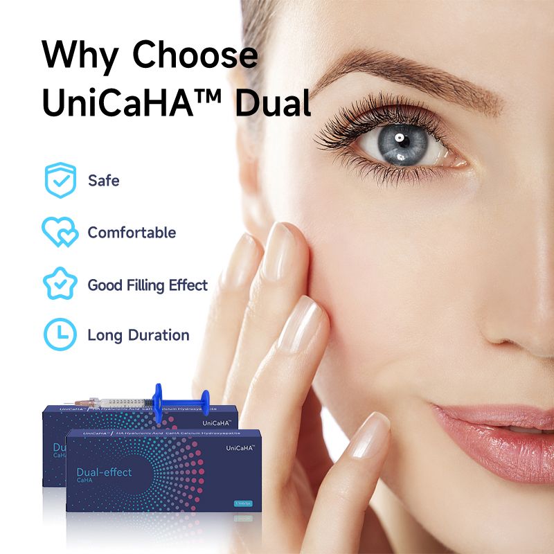 1.1ml syringe anti wrinkle caha hyaluronic acid calcium hydroxyapatite filler